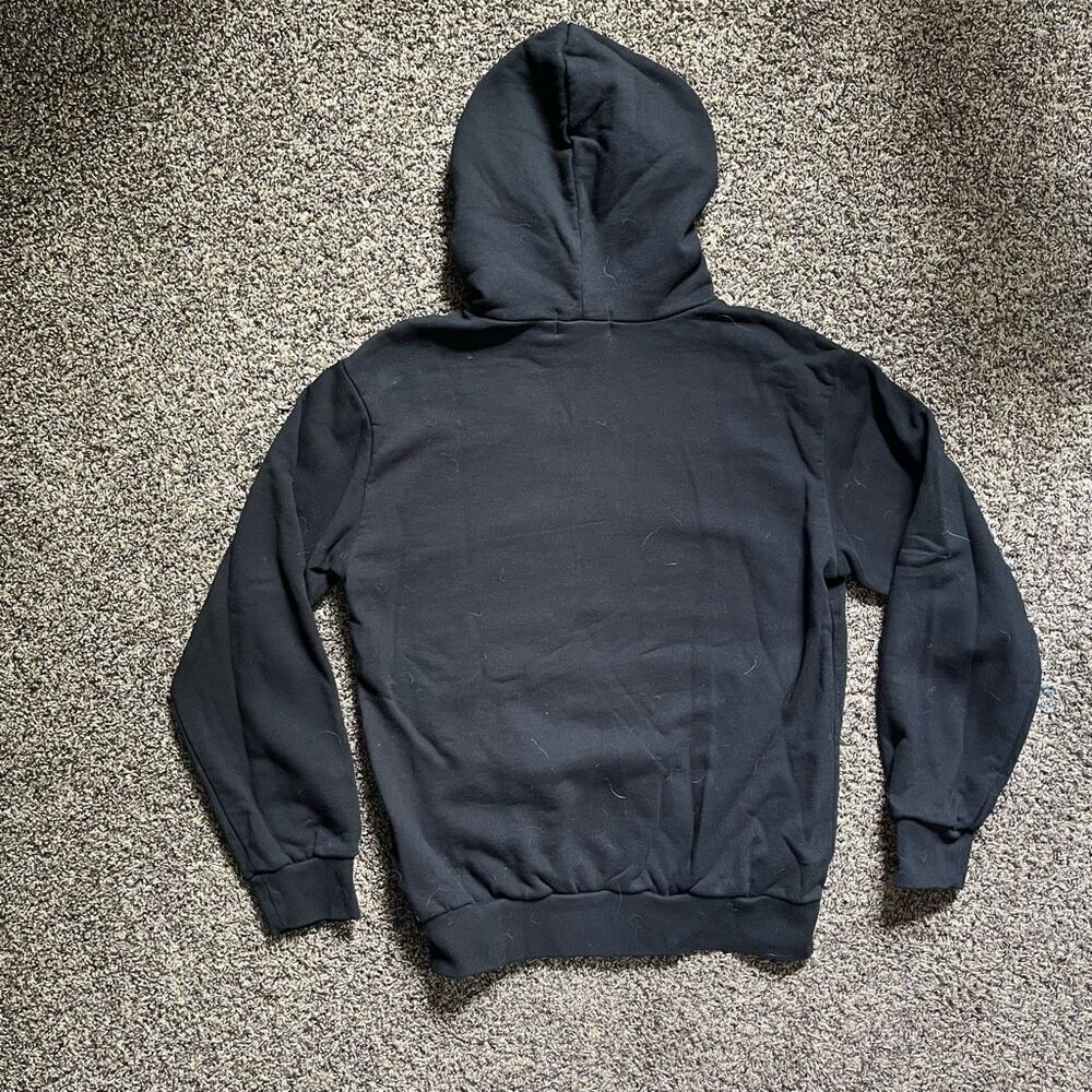 Talentless Activewear Hoodie Women's Unisex Small Black Lightweight Cotton Long - Picture 6 of 6